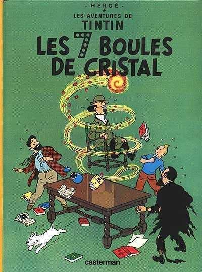 Les Aventures de Tintin Tome 13 - Album Les sept boules de cristal Hergé Note moyen