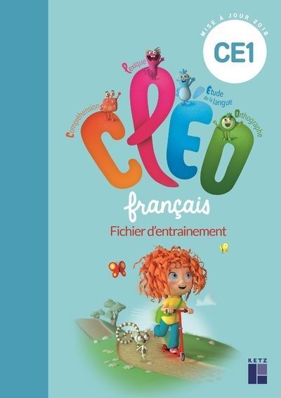 Français CE1 Cléo - Fichier d'entraînement et aide mémoire - Grand Format Edition 2019 Antoine Fetet