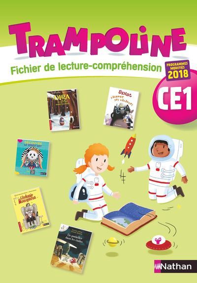 Trampoline CE1 - Fichier de lecture-compréhension - Grand Format Edition 2019 Alain Bondot, Christin