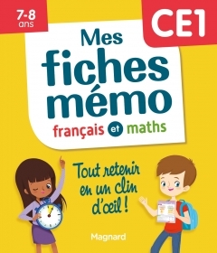 Français et maths CE1 - Grand Format  Morgane Céard  Coline Citron (Illustrateur), Emmanuelle Colin
