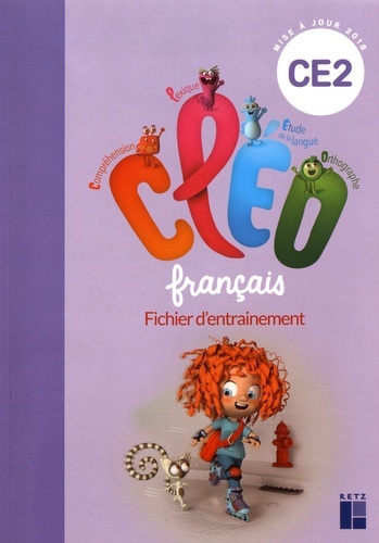 Français CE2 CLEO - Fichier d'entrainement - Grand Format  Edition 2019  Antoine Fetet
