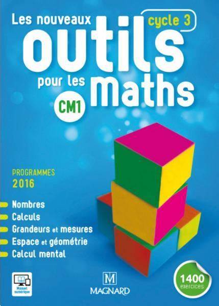 Les nouveaux outils pour les maths CM1 Cycle 3  Edition 2016  Isabelle Petit-Jean  Sylvie Carle , Sy