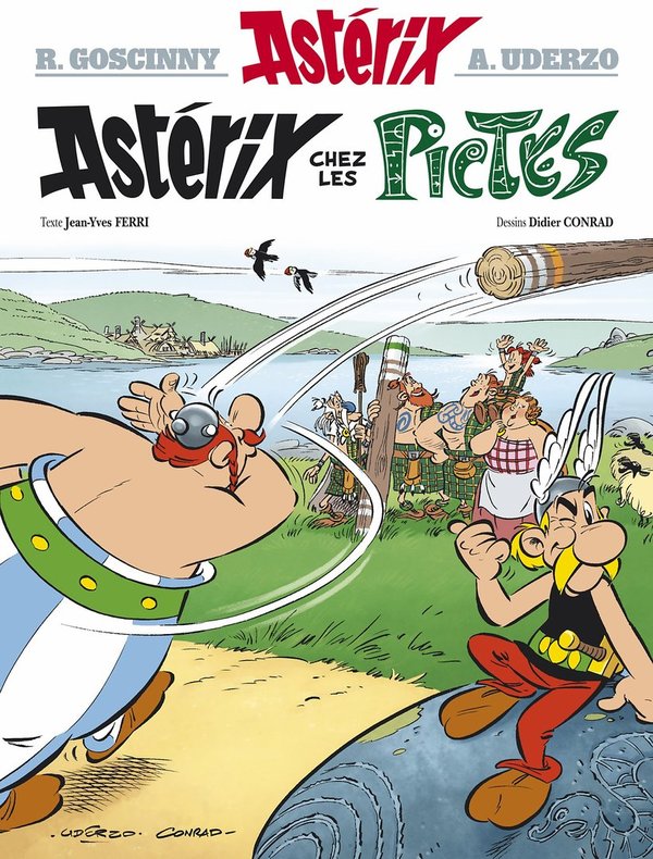 Astérix Tome 35 - Album Astérix chez les Pictes Jean-Yves Ferri, Didier Conrad Murielle Leroi (Color