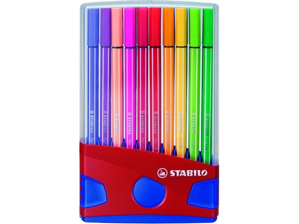 Estuche de 20 Rotuladores ColorParade Pen 68 Stabilo