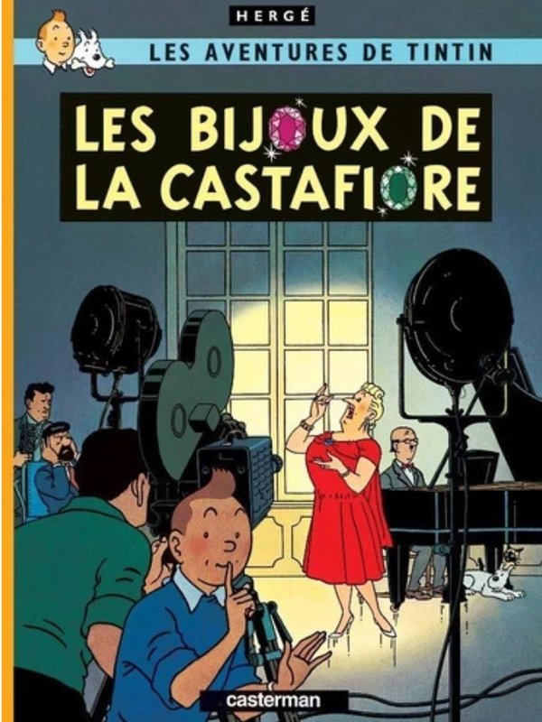 Les Aventures de Tintin Tome 21 - Album Les bijoux de la Castafiore Hergé