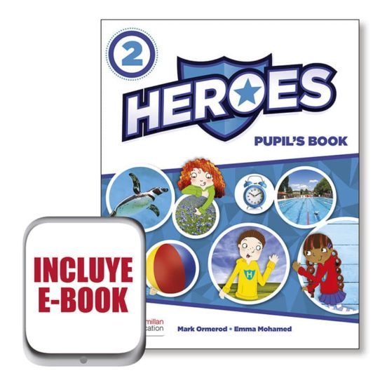 HEROES 2 PUPIL´S BOOK (SRP & PACK & (edición en inglés) VV.AA.
