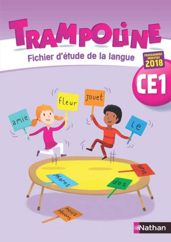 Trampoline CE1 - Fichier d'étude de la langue - Grand Format Edition 2019 Alain Bondot, Christine Ch