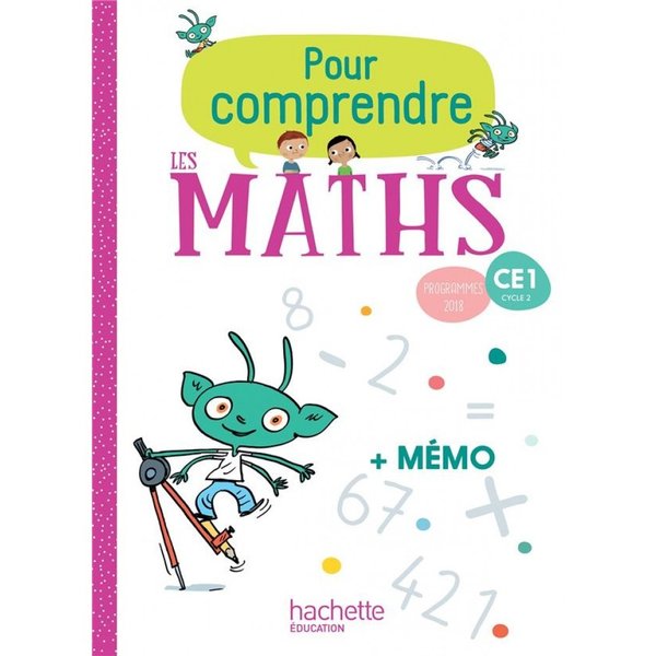 Pour comprendre les maths CE1 - Grand Format Edition 2019 Natacha Bramand, Paul Bramand, Eric Lafont