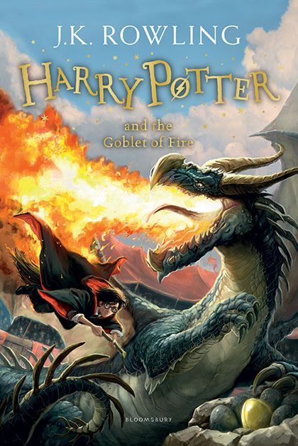 Harry Potter Tome 4 - Grand Format Harry Potter and the Goblet of Fire Edition en anglais J.K. Rowli