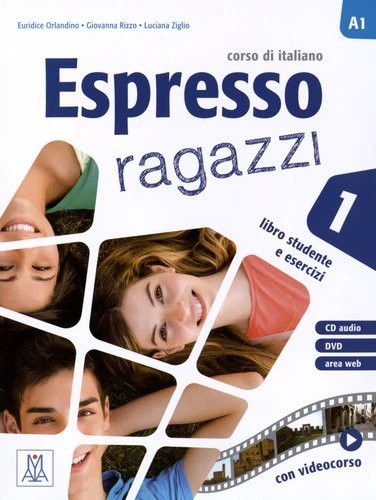 Espresso ragazzi 1, libro + CD audio + DVD Edition en italien Alma Edizioni