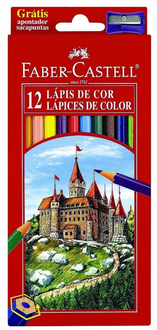 12 Crayons de couleur Faber-Castell