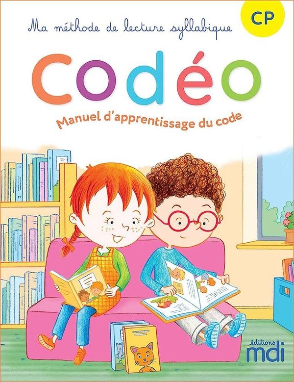 Français CP Ma méthode de lecture syllabique Codéo Manuel d'apprentissage du code - Grand Format Edi