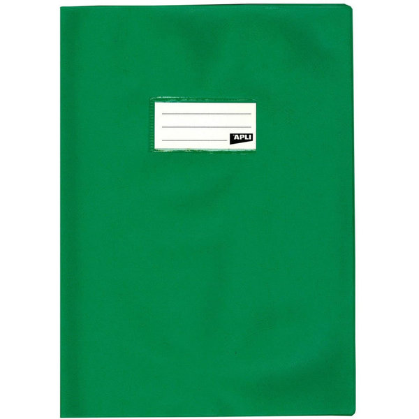 Protège-cahier format 21x29,7 cm - vert