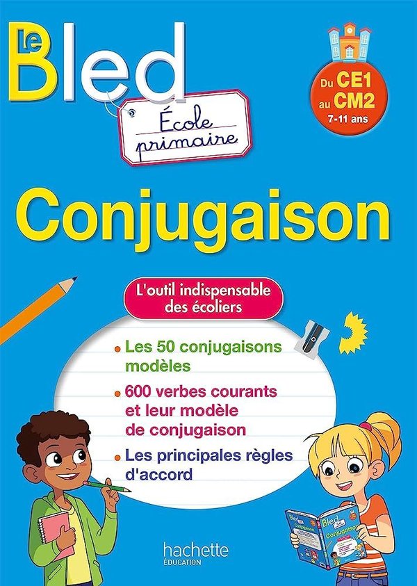 Conjugaison - Du CE1 au CM2 - Grand Format Daniel Berlion