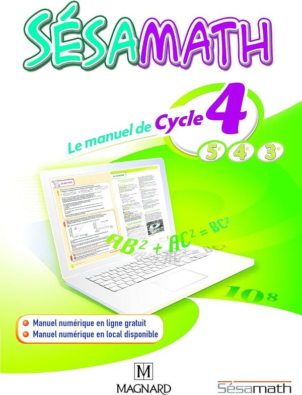 Sésamath cycle 4 - Grand Format Edition 2016 Sésamath