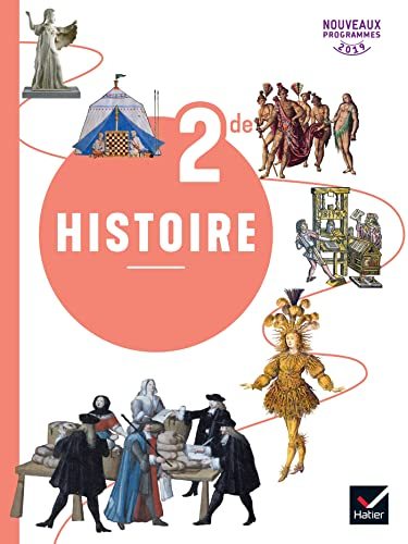 Histoire 2nde - Livre de l'élève - Grand Format Edition 2019 Guillaume d' Hoop, Arnaud Donneger, Mar