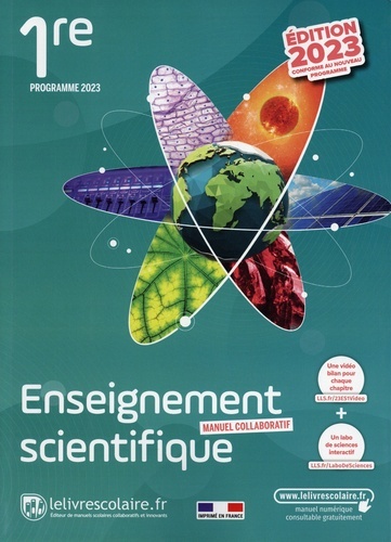 Enseignement scientifique 1re - Grand Format Edition 2023 Cyril Gaillard, Claire Olive
